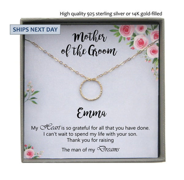 Thank you for raising the man of my dreams Necklace – BeWishedGifts