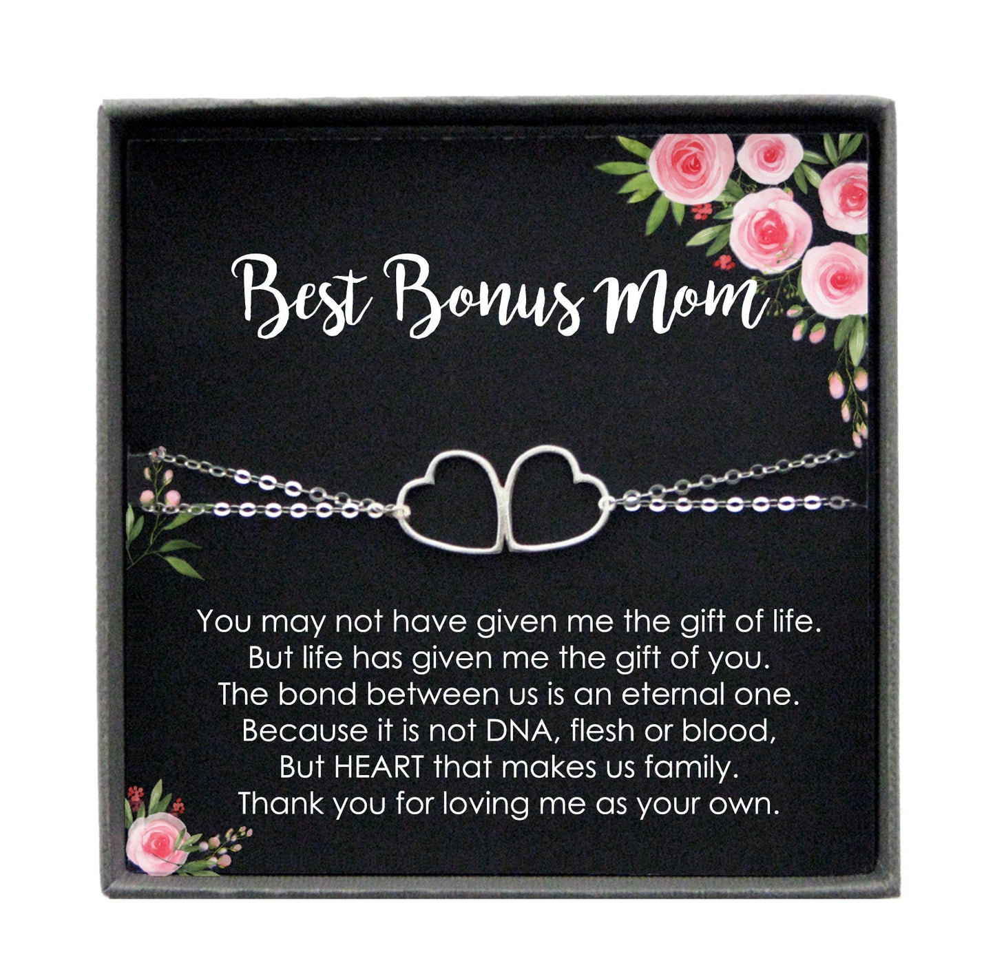 Best Bonus Mom Gift Step Mom Gift Adoptive Mom Gift Stepmom Gift Second Mom Gift Other Mother gift Best Bonus Mom Bracelet