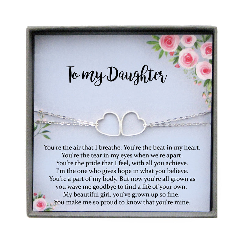 Mother Daughter Bracelet from Mom Daughter Gift for Daughter Gift from Mom Bracelet for Daughter