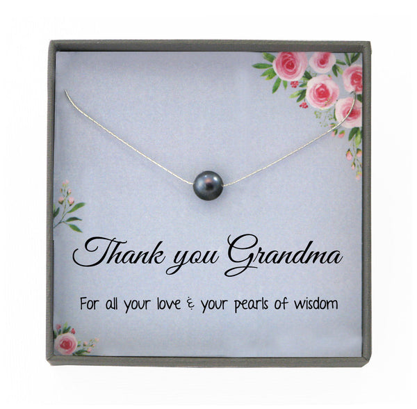 Grandmother Necklace Gift for Grandma Gift for Grandmother Gift Thank You Grandma from grandkid, gift from grandson, gift from granddaughter