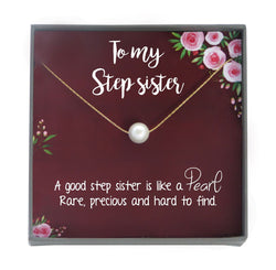 Step Sister Gift for Step Sister Wedding Gift, Stepsister Gift, Step Sister Jewelry