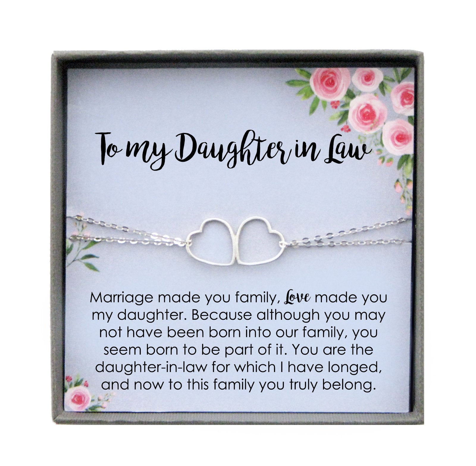 Daughter in Law Gift from Mother in Law to Bride Wedding Gift for Daughter-in-Law On Wedding Day Gift for Bride