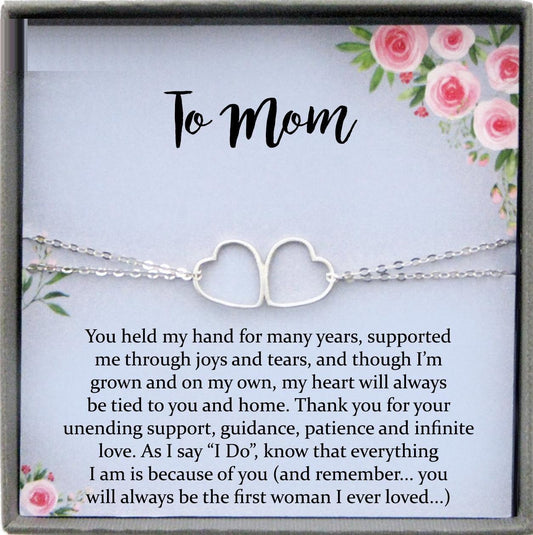 Mother of the Groom Gift from Son, Wedding Gift from Groom to Mom