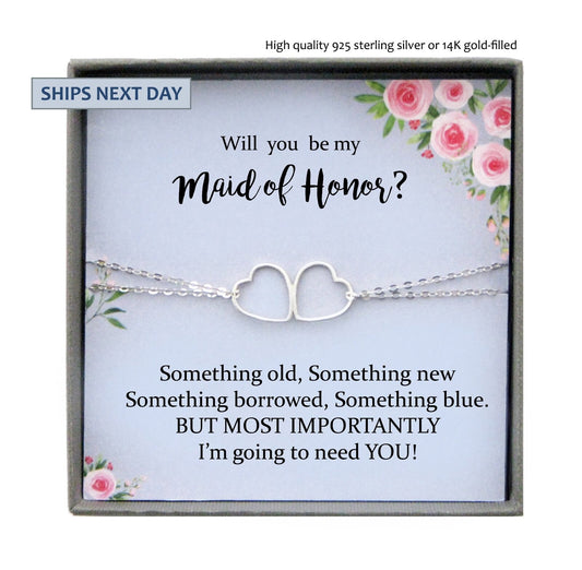 Will you be my Maid of Honor Gift, Maid of Honor Proposal