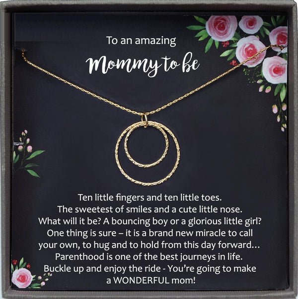 Pregnancy Gift Baby Shower Gift for a Mom to be Gift Mommy to Be Necklace, Future Mom Gift