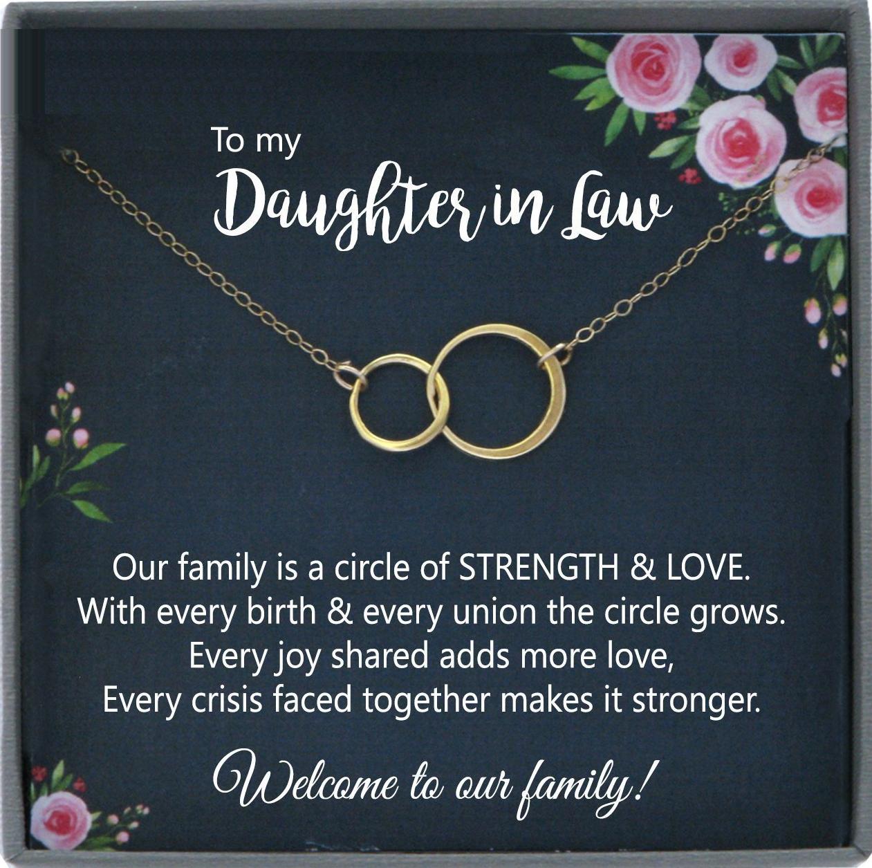 Daughter-in-Law Gift from Mother in Law to Bride Gift from Mother of groom Gift, Wedding Gift
