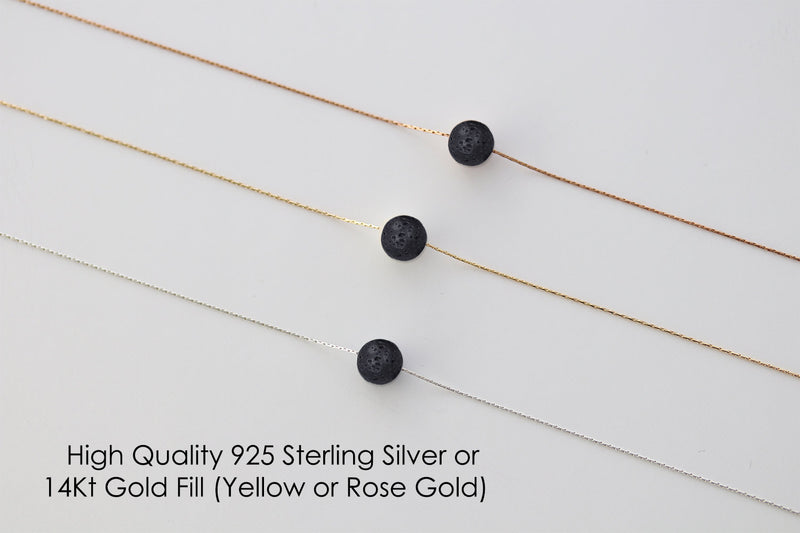 Cousin Gifts for Women Oil Diffuser Necklace Diffuser Jewelry Aromatherapy Necklace Lava stone Lava Stone Diffuser Necklace