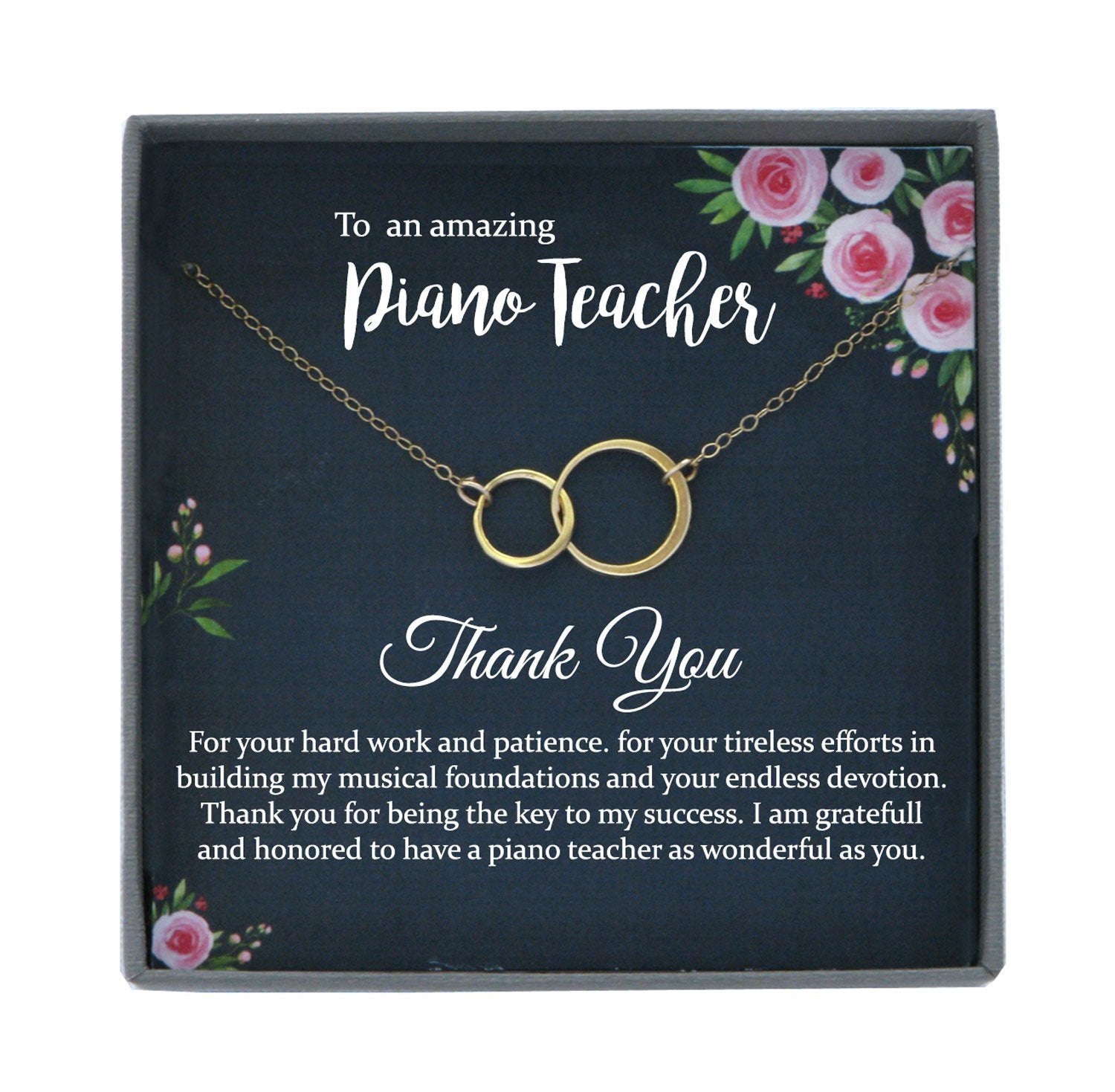 Piano Teacher Gift Thank You Gift for Music Teacher Gift