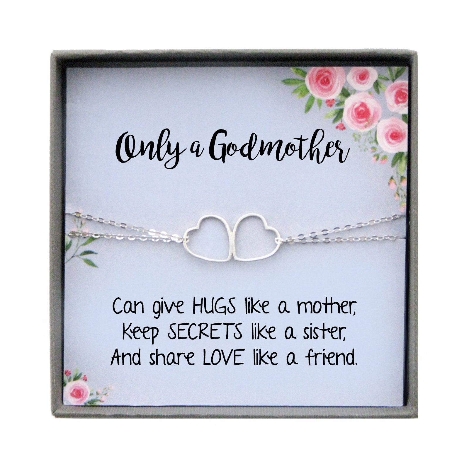 Godmother Bracelet for Godmother Gift for God Mother Thank You Gift for Godparent Gift