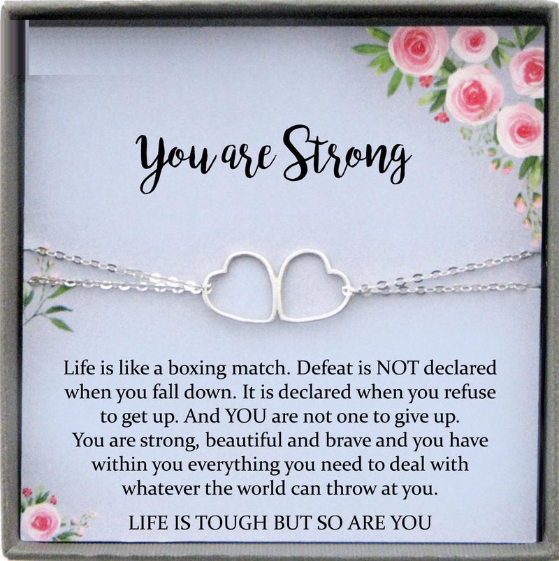 Recovery gifts, Sobriety gift, alcoholics anonymous addiction recovery jewelry, You are Strong Necklace, aa gifts
