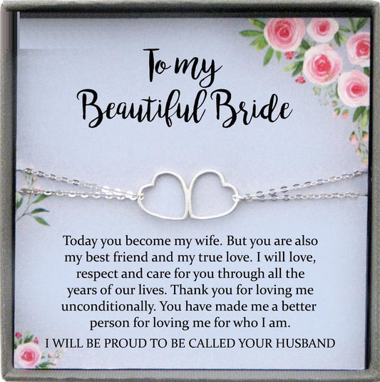 Wedding Day Gift for bride from Groom, To my Beautiful Bride Gift from Groom to Bride Gift Wedding Day