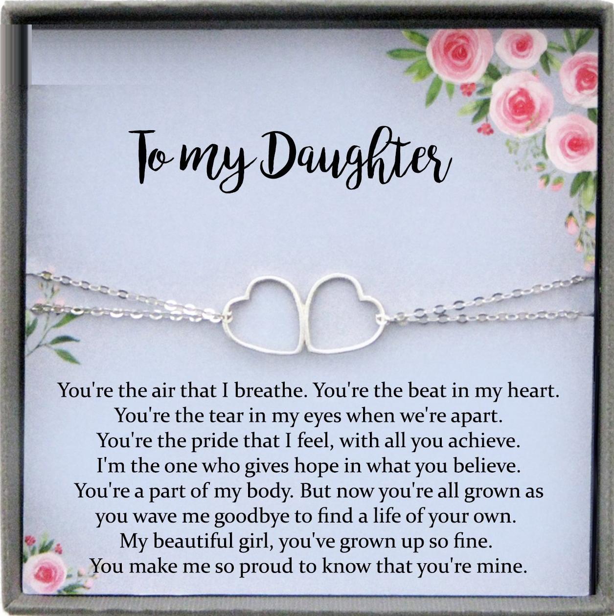 Mother Daughter Bracelet from Mom Daughter Gift for Daughter Gift from Mom Bracelet for Daughter
