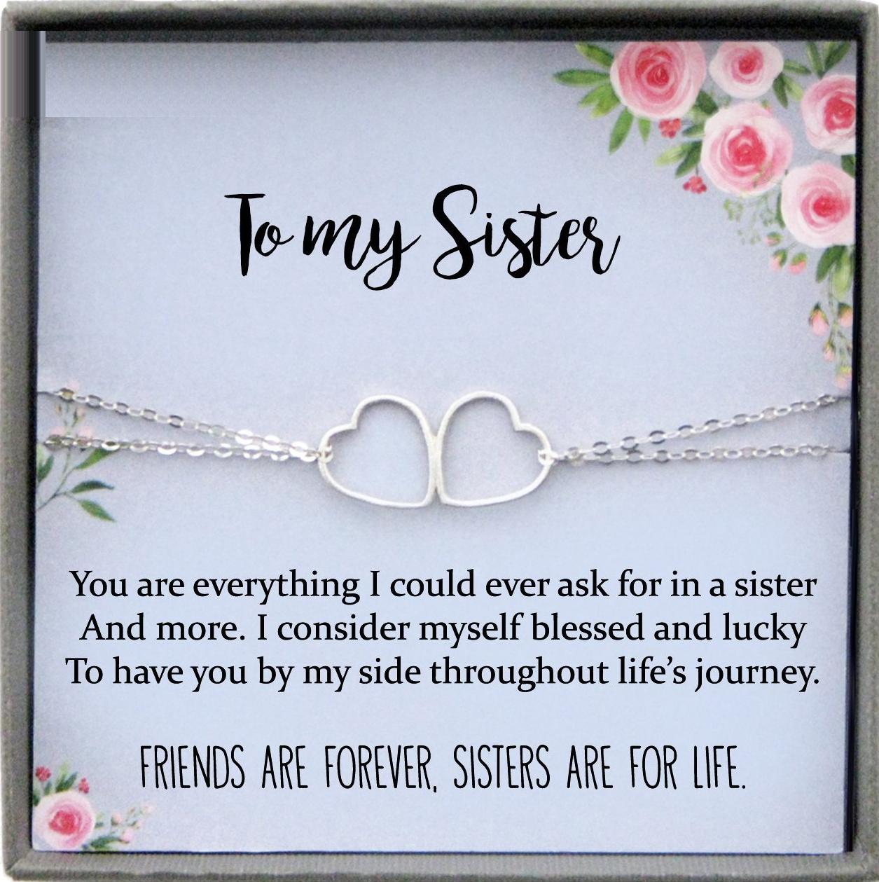 Sisters Bracelet for Sister Gift for Sister Birthday Gift Sister Jewelry Sisterhood gifts