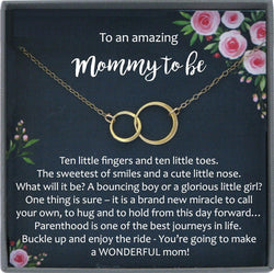 Pregnancy Gift Baby Shower Gift for a Mom to be Gift Mommy to Be Necklace, Future Mom Gift