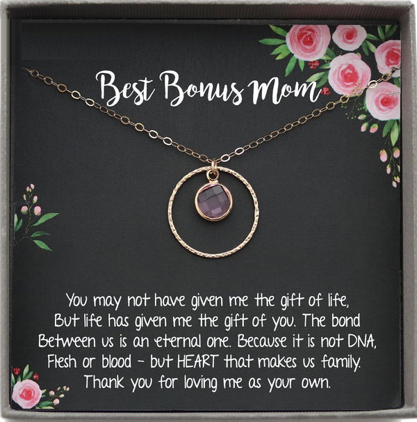 Step Mom Gift Wedding Stepmom of the Bride Gift Bonus Mom Wedding Gift Thank you for loving me as your own Stepmom Wedding Gift