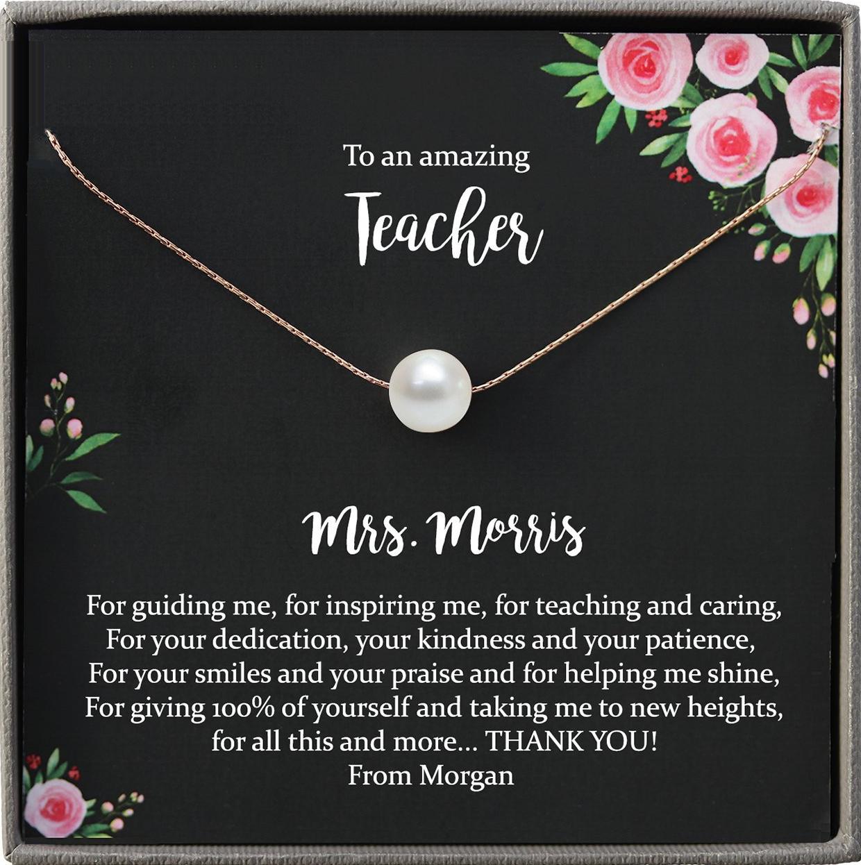 Teacher Gift for Teacher Appreciation Gift Teacher Thank You Gift, Personalized Teacher gifts end of year