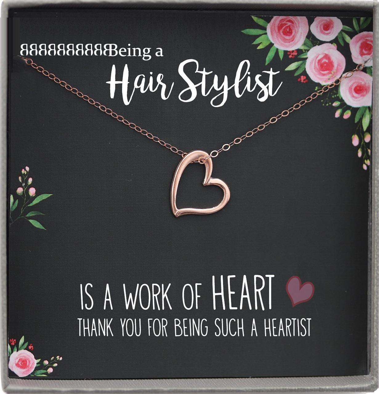 Hair Stylist Gift for Hairdresser gift for Hairstylist Thank You Gift Hair Dresser Appreciation Hair Stylist Jewelry Hairdresser Jewelry