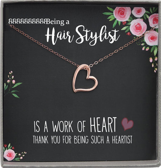 Hair Stylist Gift for Hairdresser gift for Hairstylist Thank You Gift Hair Dresser Appreciation Hair Stylist Jewelry Hairdresser Jewelry