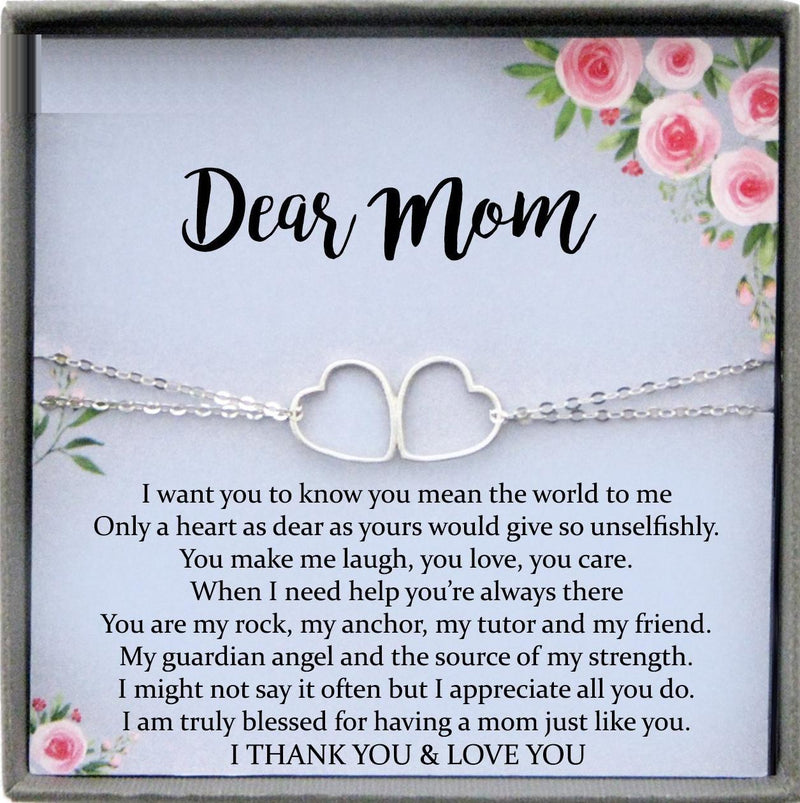 Mom Gifts from Daughter - Petite (5.5 - 7) 925 Sterling Silver