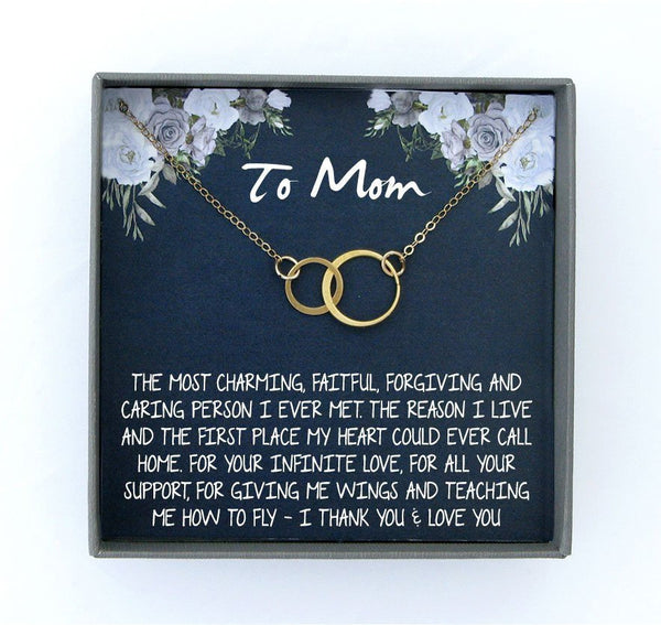 Mom Gifts for Mom Necklace, Sentimental Gifts for mom from Daughter, Mother Necklace Gift for Mom Birthday Gift