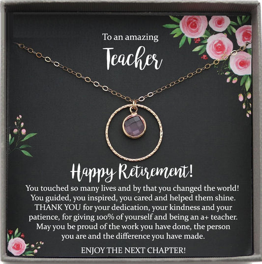 Teacher Retirement Gifts for Teacher Appreciation Gift for Retired Teacher, Retiring Teacher Gift, School retirement