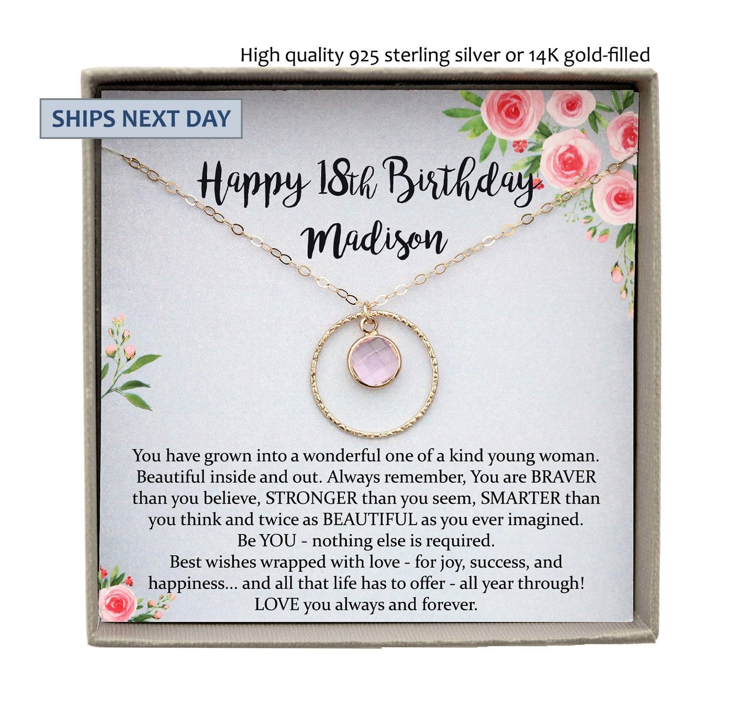 18th Birthday Gifts for Girls, Gift for 18 year old girl gift for her