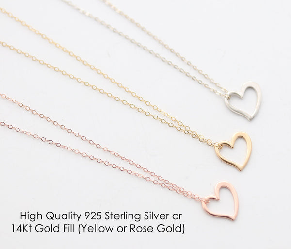 Friendship Gift Necklace,Best Friend Necklace, Jewelry Gift, Gift for Her, Best Friend Gift, BFF Gift, Gift for Women, Heart Necklace