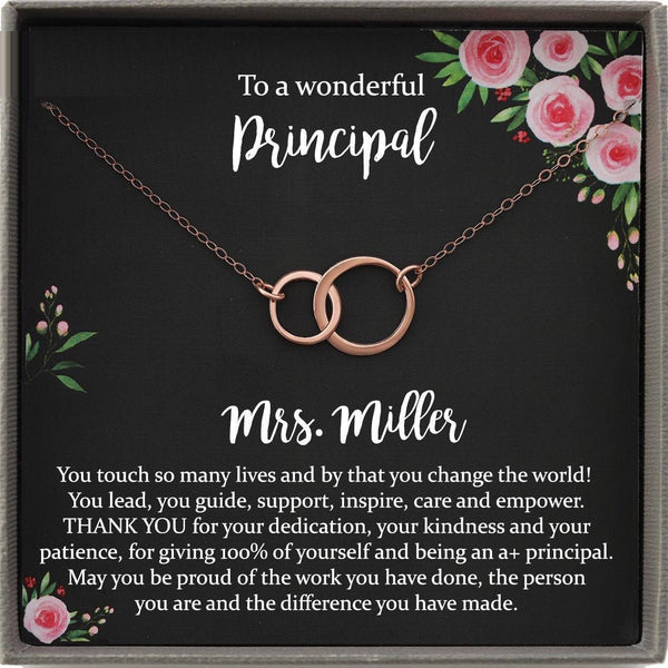 Principal Gift Personalized Principal Appreciation Gift for principal retirement gift ideas, end of year gift, thank you gift