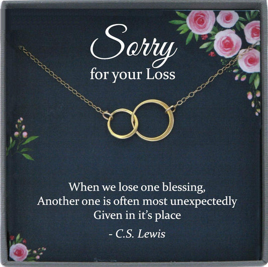 Miscarriage Gift Necklace: Loss of Baby, Sympathy Gift, Infant Loss Gift, Loss of Child Gift