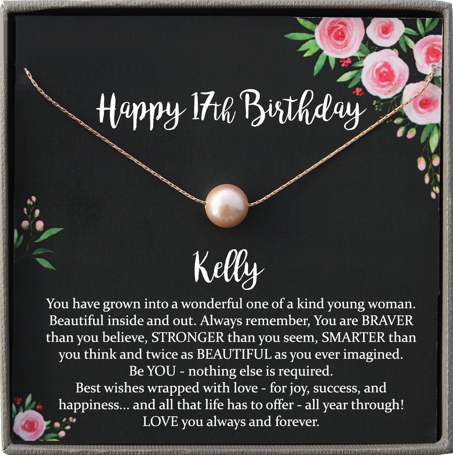 17th birthday gift for girls, Birthday Gift ideas, gift for 17th birthday girl, Seventeenth birthday gift for her Jewelry
