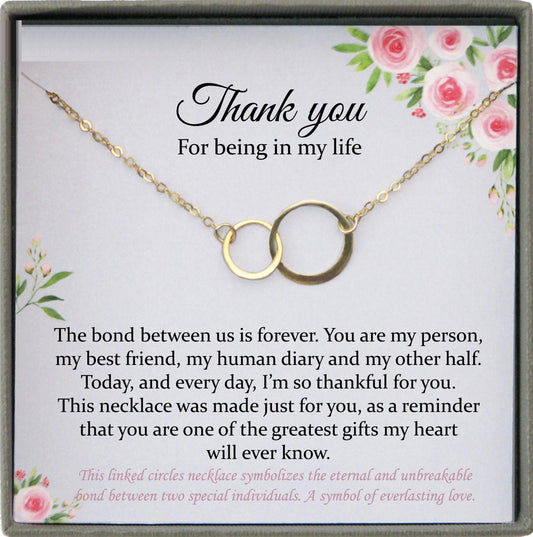 Best Friend Gifts, Best Friend Necklace, BFF Necklace, Best Friend Birthday Gift