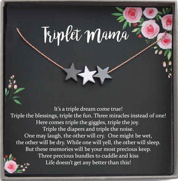 Mom of Triplets Gift for Triplet Mama
