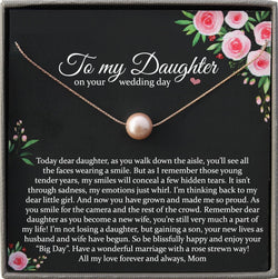 Bride Gift from Mom to Daughter on Wedding Day gift for Daughter on wedding day from Mother to Daughter Wedding