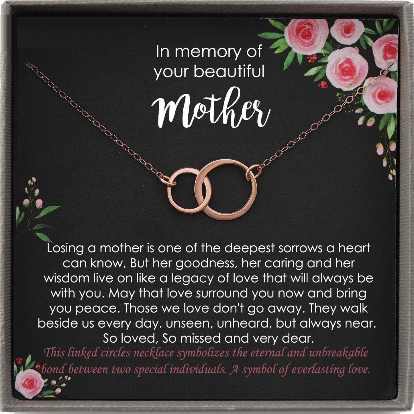 Memorial gift Mom Loss of Mother In Memory of Mom Sorry for your loss of mom loss of loved one condolence gift, bereavement gift