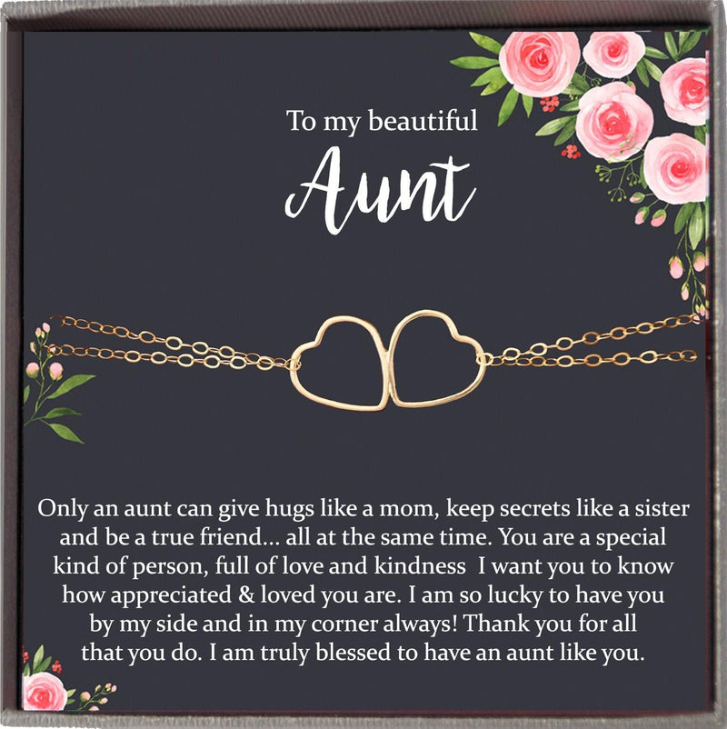 Aunt Bracelet For Aunt Gift for Aunt Birthday Gift, Aunt Christmas Gift, Aunt Thank You Gift Bracelet Bestseller Jewelry