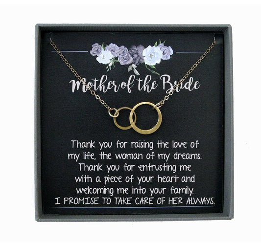 Mother in Law Gift from Groom, Mother of the Bride Gift from Groom, Gift for Mother of the Bride Necklace from Groom