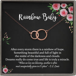 Rainbow Baby Gift for Mom, After Every storm There is a Rainbow baby shower gift