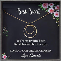 Best Bitches Gift, Best Bitches Necklace, Friendship Jewelry, Sorority Gift
