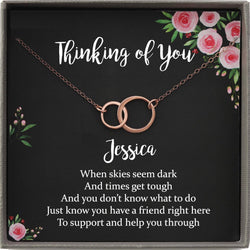 Thinking of you Gift, Personalized Sympathy Gift for Best friend, Cheer up Gift, hard times, get well gift, Encouragement gift