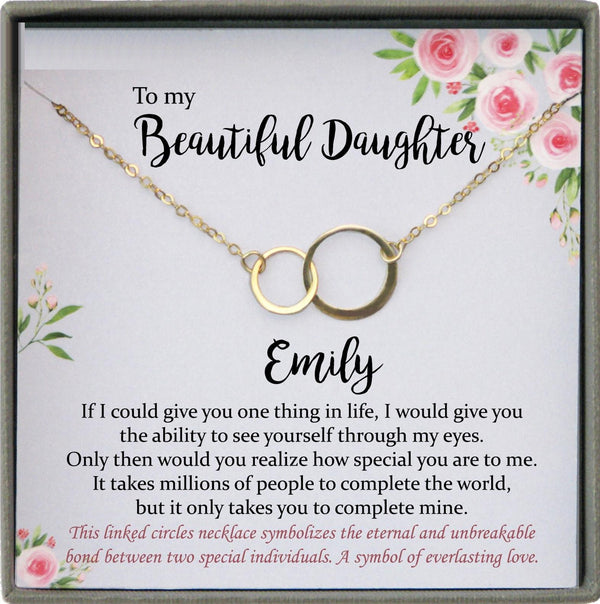 Daughter Gift from Mom to Daughter Necklace for Daughter Gift for Daughter from Momdaughter gift from dad to daughter birthday gift