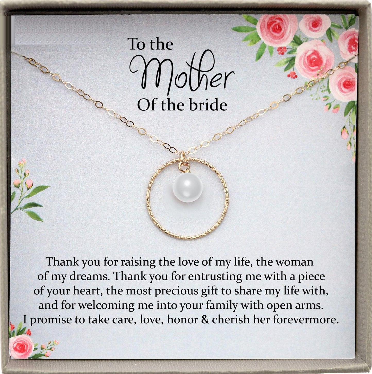 Mother of the Bride Gift from Groom, Mother in Law Wedding Gift from Groom, Wedding Gift for Mother in Law from Groom