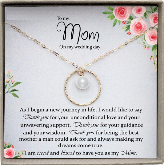 Mother of the Groom Gift from Son to Mom Gift Wedding Gift for Mom, Gift from Groom to Mother, Mom Wedding Gift from Groom to mom