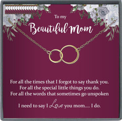 Mom Birthday Gift Sentimental Gifts for Mom Birthday Gift Mom Necklace for Mom Gift Mom Christmas Gift for Mom