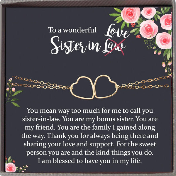 Sister in law charm bracelet new arrivals