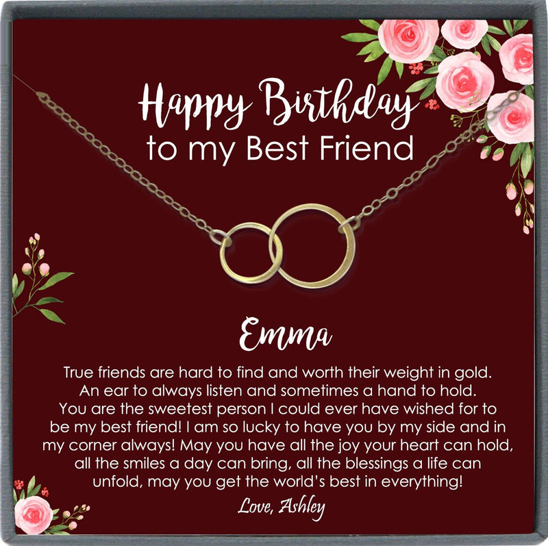 Birthday Gifts for Best Friend Birthday gift for bff birthday gift Happy birthday Friend Personalized Gifts for friend