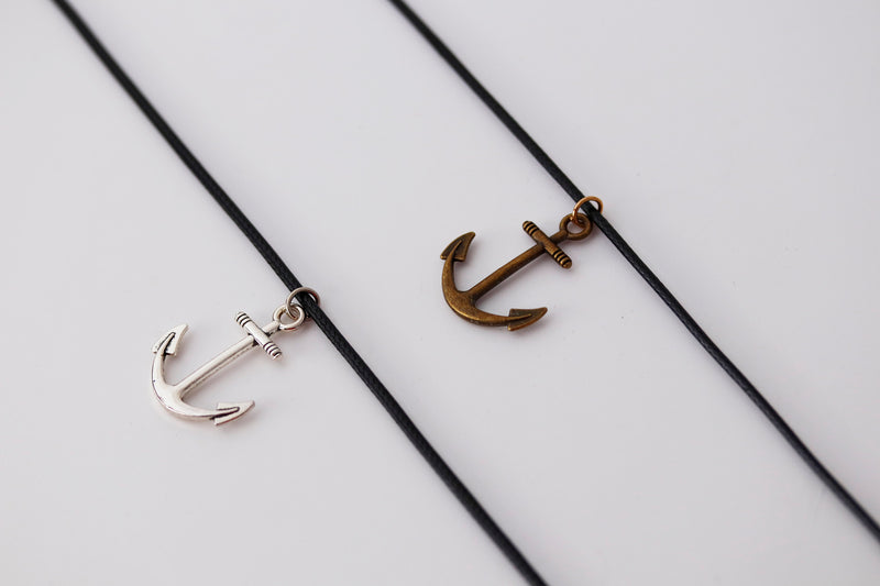 Gift for Step Dad Gift for Bonus Dad Gift, Step Dad Christmas Gift, Step Father Wedding Gift, Anchor Necklace Men