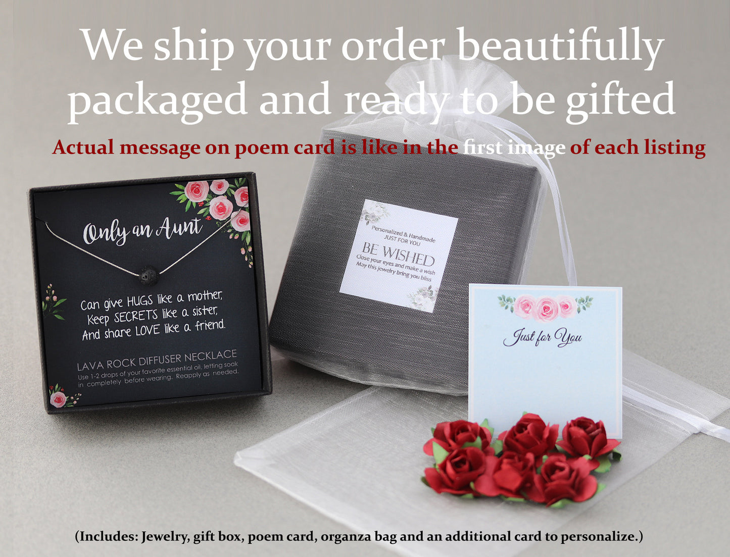 Housekeeper Gift, Housekeeper Necklace, Housekeeper Jewelry, Housekeeper Thank You, Housekeeper Appreciation, Lava Necklace