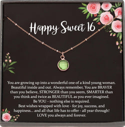 Sweet 16 gift, 16th birthday gift girl necklace, sweet 16 necklace, gift for 16 year old girl, Satellite Chain Necklace