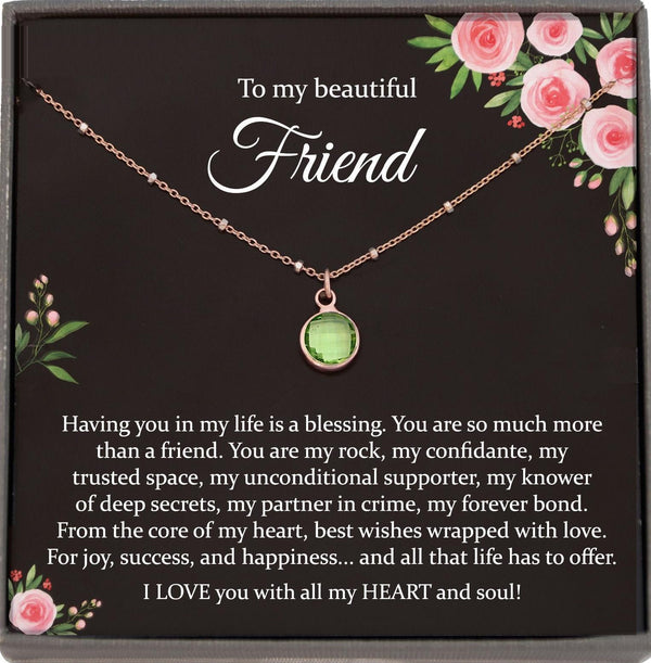 Friendship Gift Necklace,Best Friend Necklace, Jewelry Gift, Gift for Her, Best Friend Gift, BFF Gift, Gift for Women, Heart Necklace