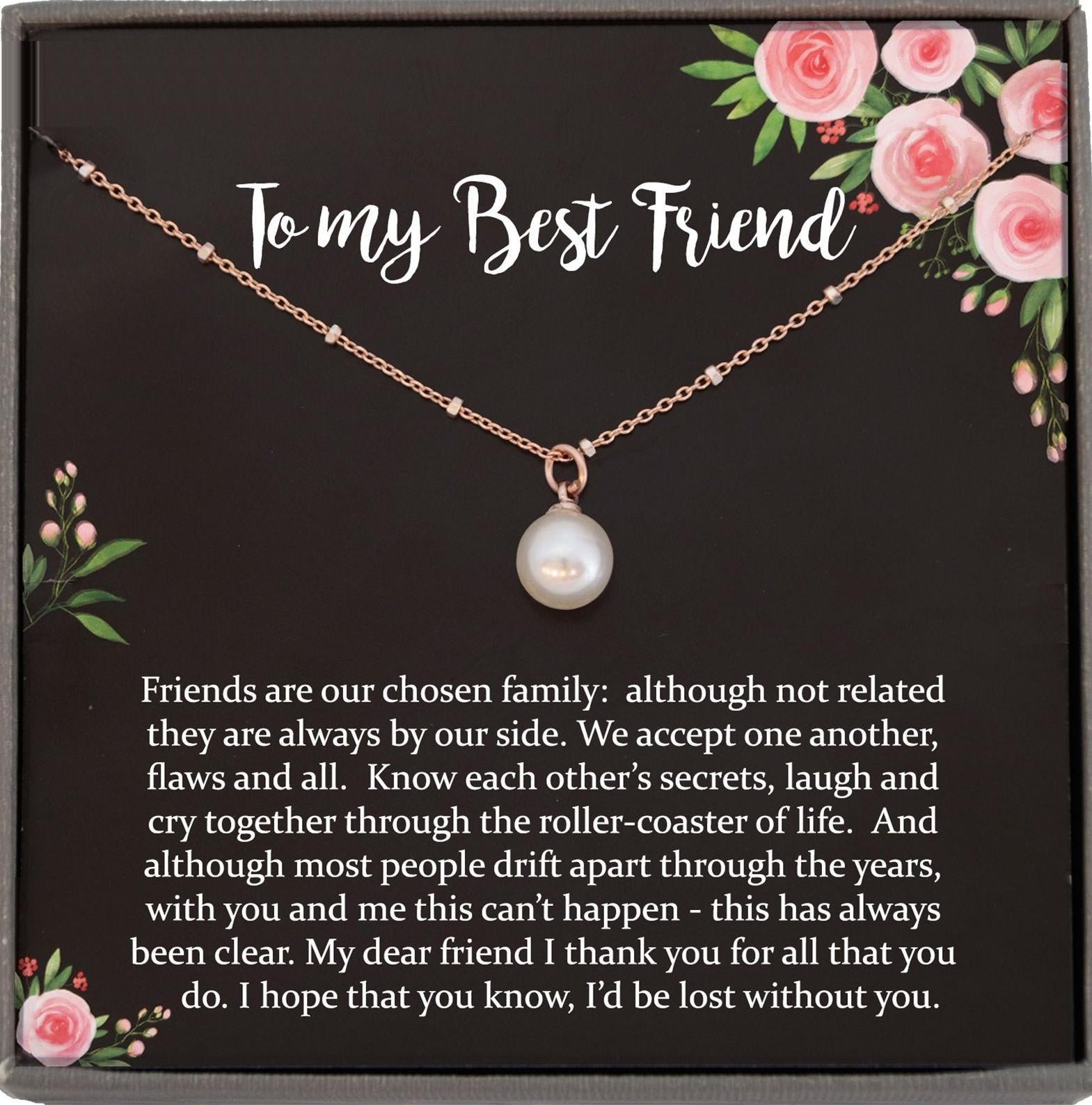 Friendship Gift Necklace, Best Friend Christmas Gift, Best Friend Gift, Best Friend Necklace, BFF Necklace, Best Friend Christmas Gift